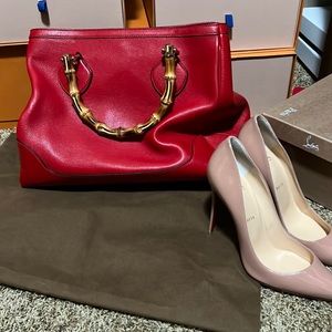 Gucci bamboo medium bag